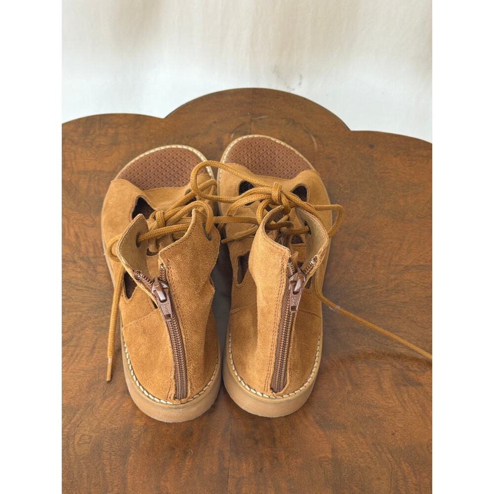 NIB Casta Portugal Isha Gladiator Leather Sandal Tan #0594 EU 40 - Picture 5 of 5